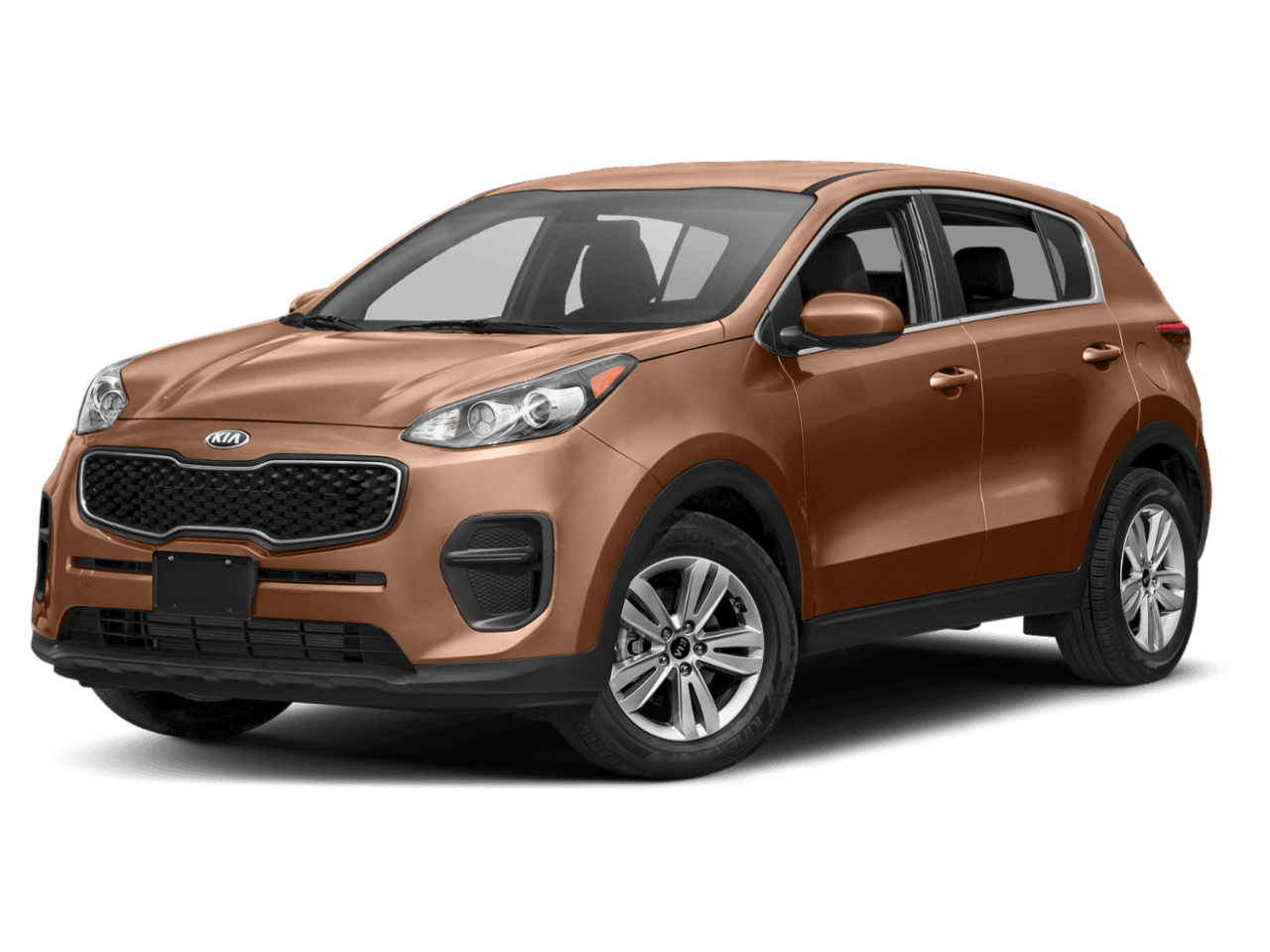 2018 Kia Sportage LX - Front 3/4, facing to the left