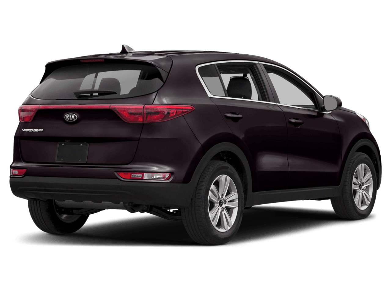 2018 Kia Sportage LX - Rear 3/4, facing to the right