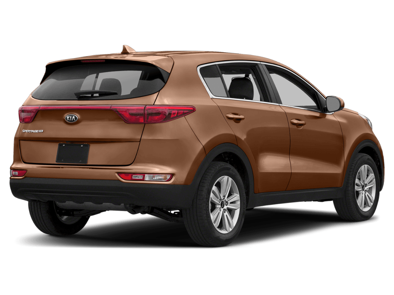 2018 Kia Sportage LX - Rear 3/4, facing to the right