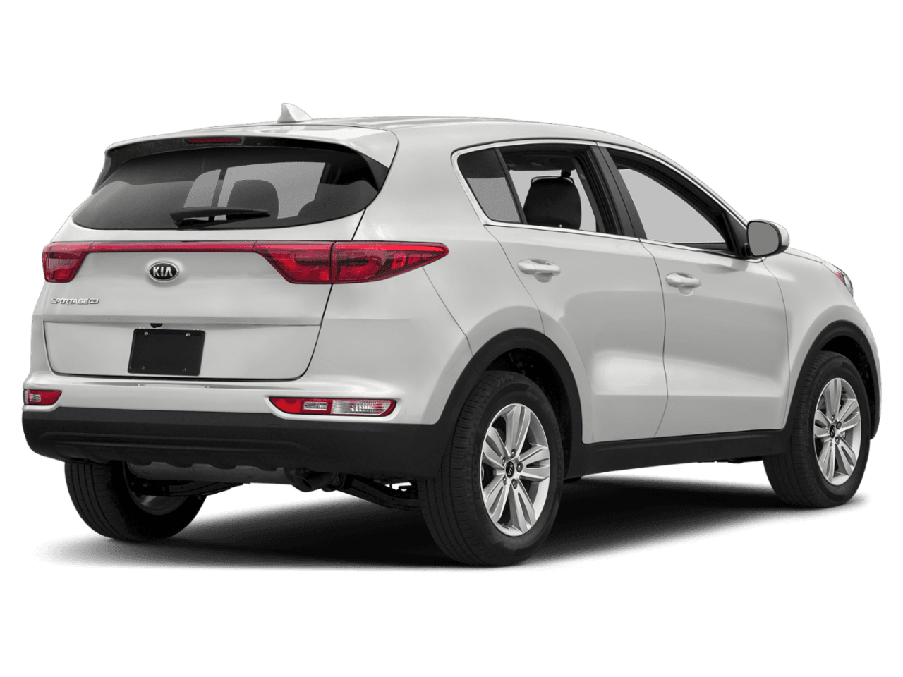 2018 Kia Sportage LX - Rear 3/4, facing to the right