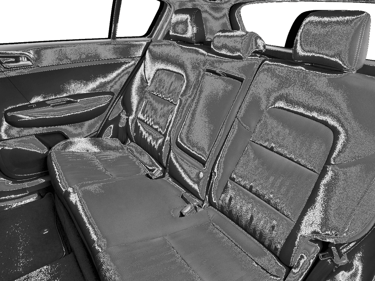 2018 Kia Sportage LX - Interior Rear seats