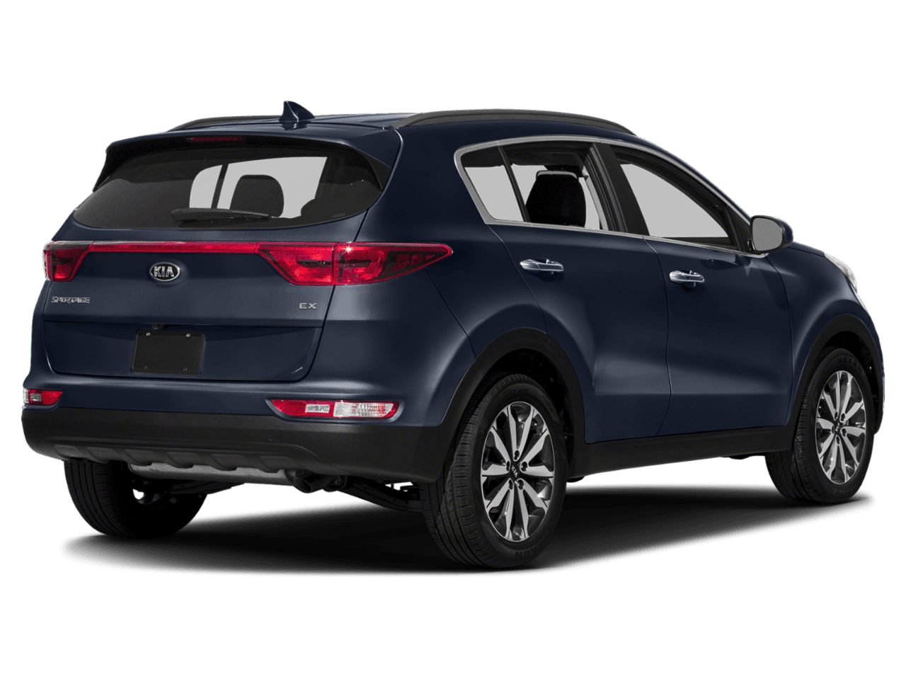 2018 Kia Sportage EX - Rear 3/4, facing to the right