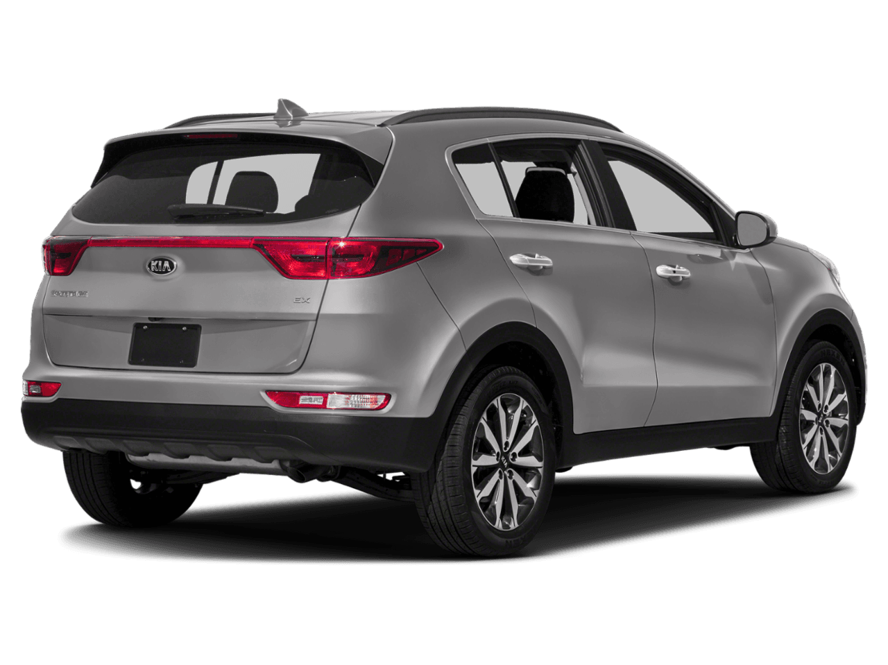2018 Kia Sportage EX - Rear 3/4, facing to the right