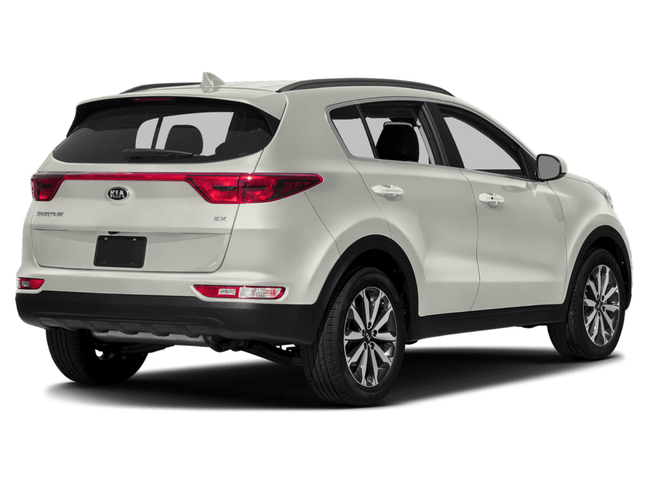 2018 Kia Sportage EX - Rear 3/4, facing to the right