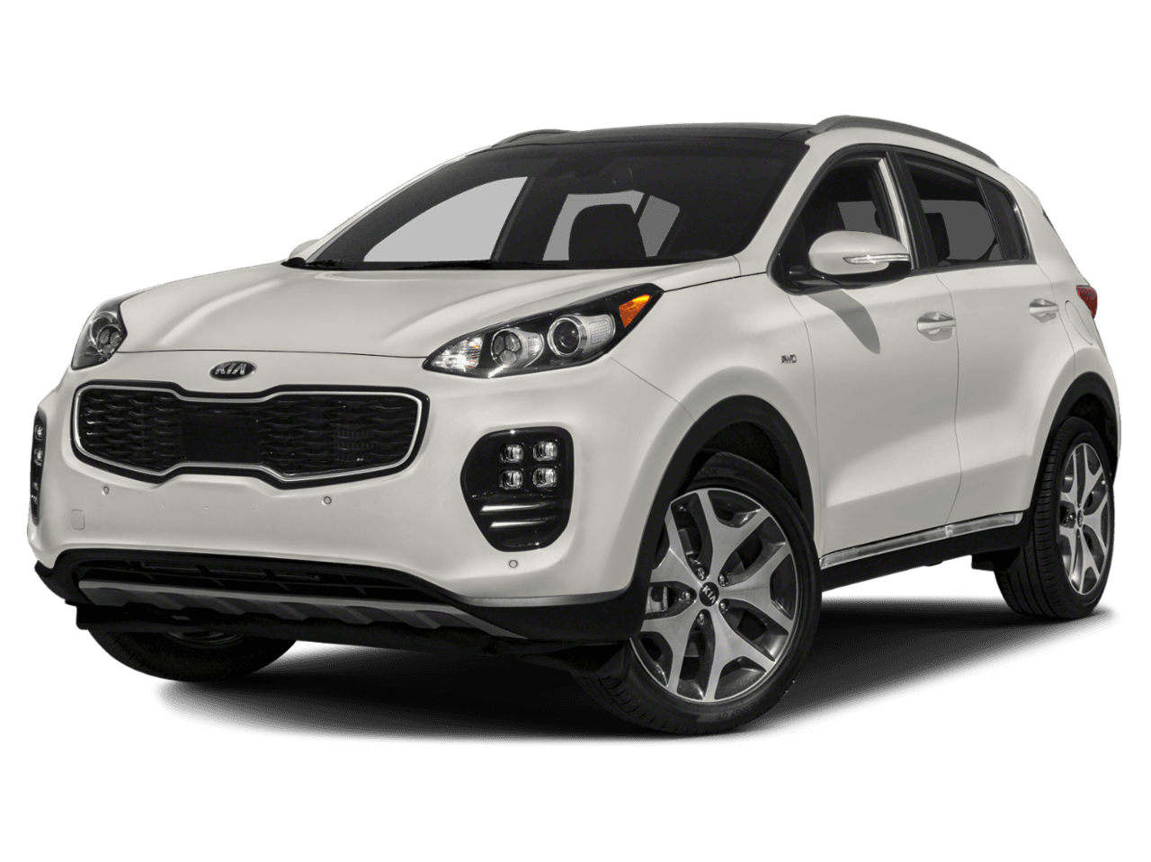 2018 Kia Sportage SX Turbo - Front 3/4, facing to the left