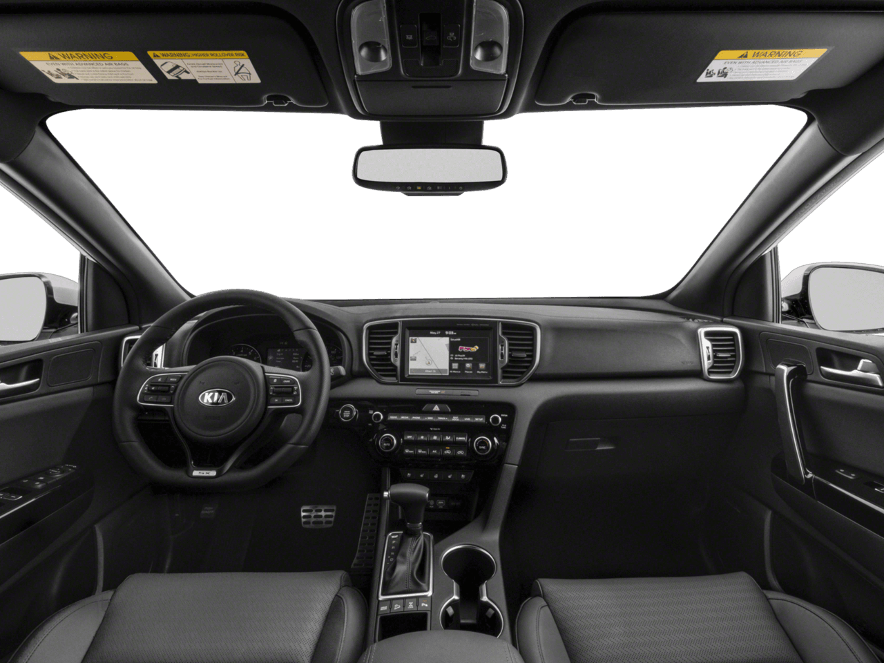 2018 Kia Sportage SX Turbo - Interior Full Dash Basic