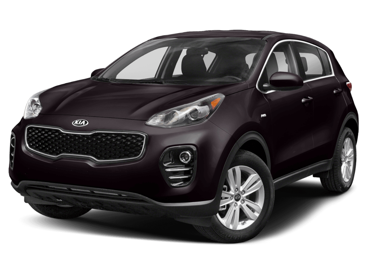 2018 Kia Sportage LX - Front 3/4, facing to the left