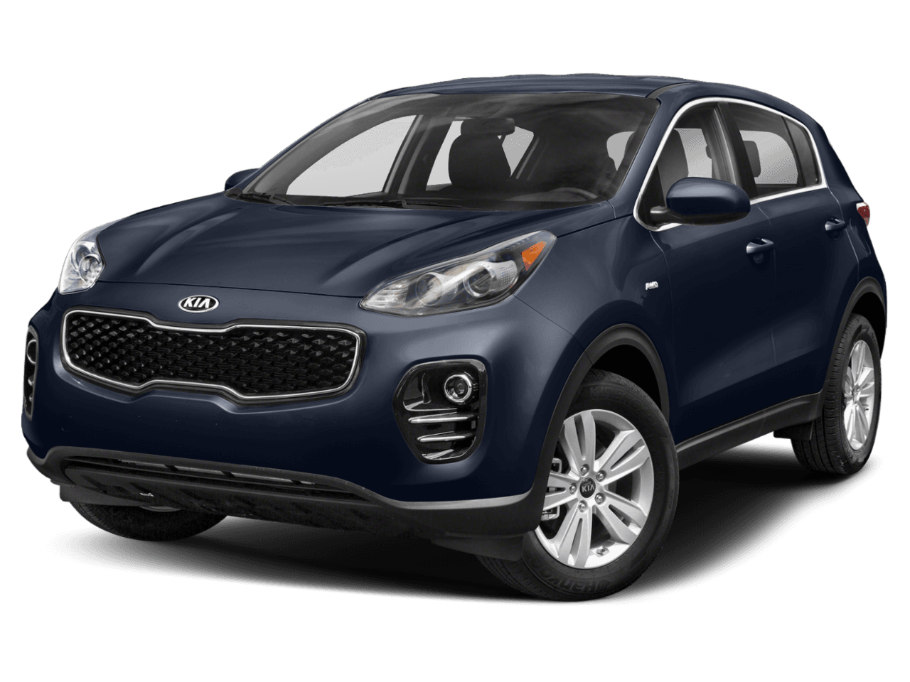 2018 Kia Sportage LX - Front 3/4, facing to the left