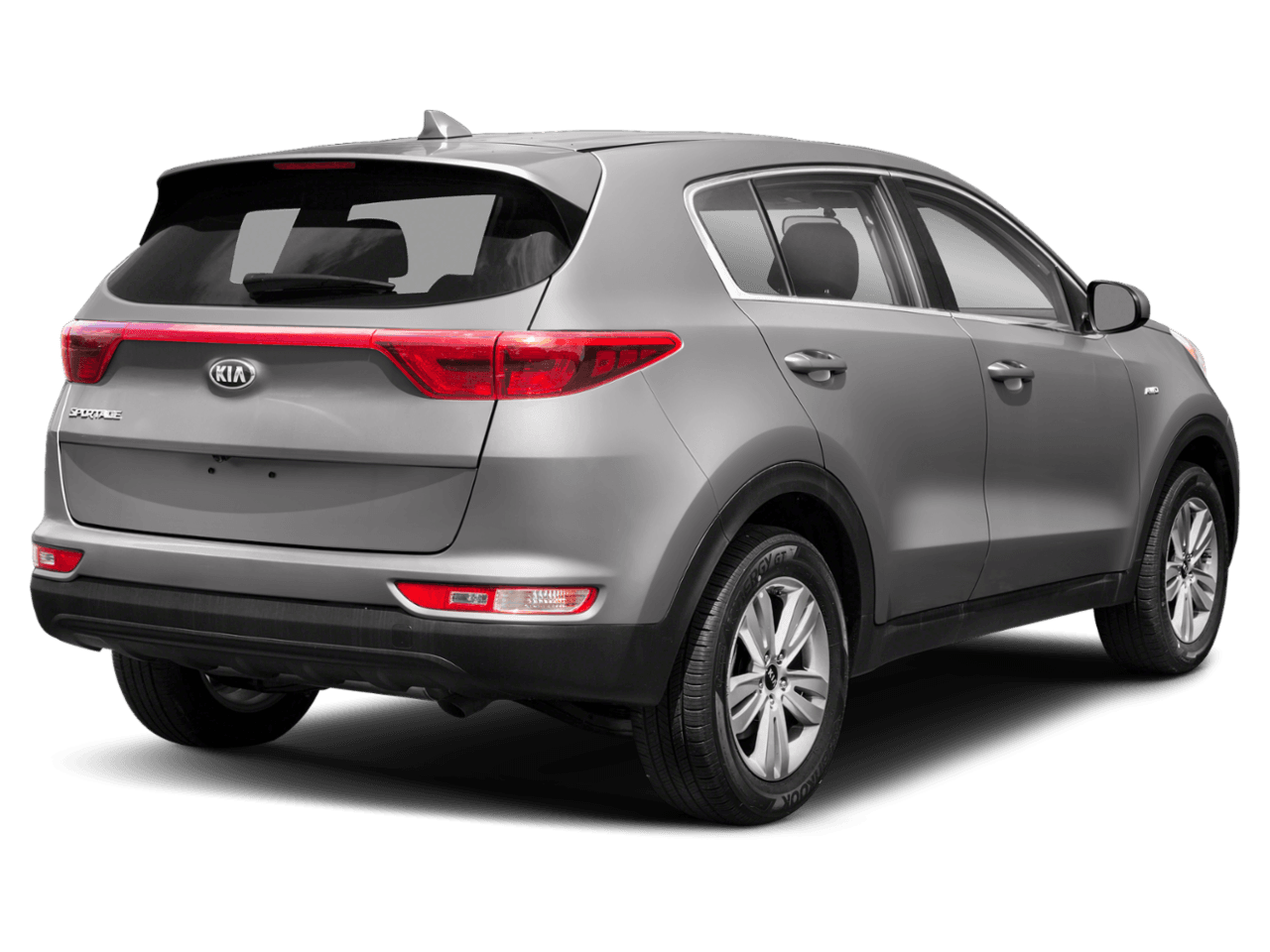 2018 Kia Sportage LX - Rear 3/4, facing to the right