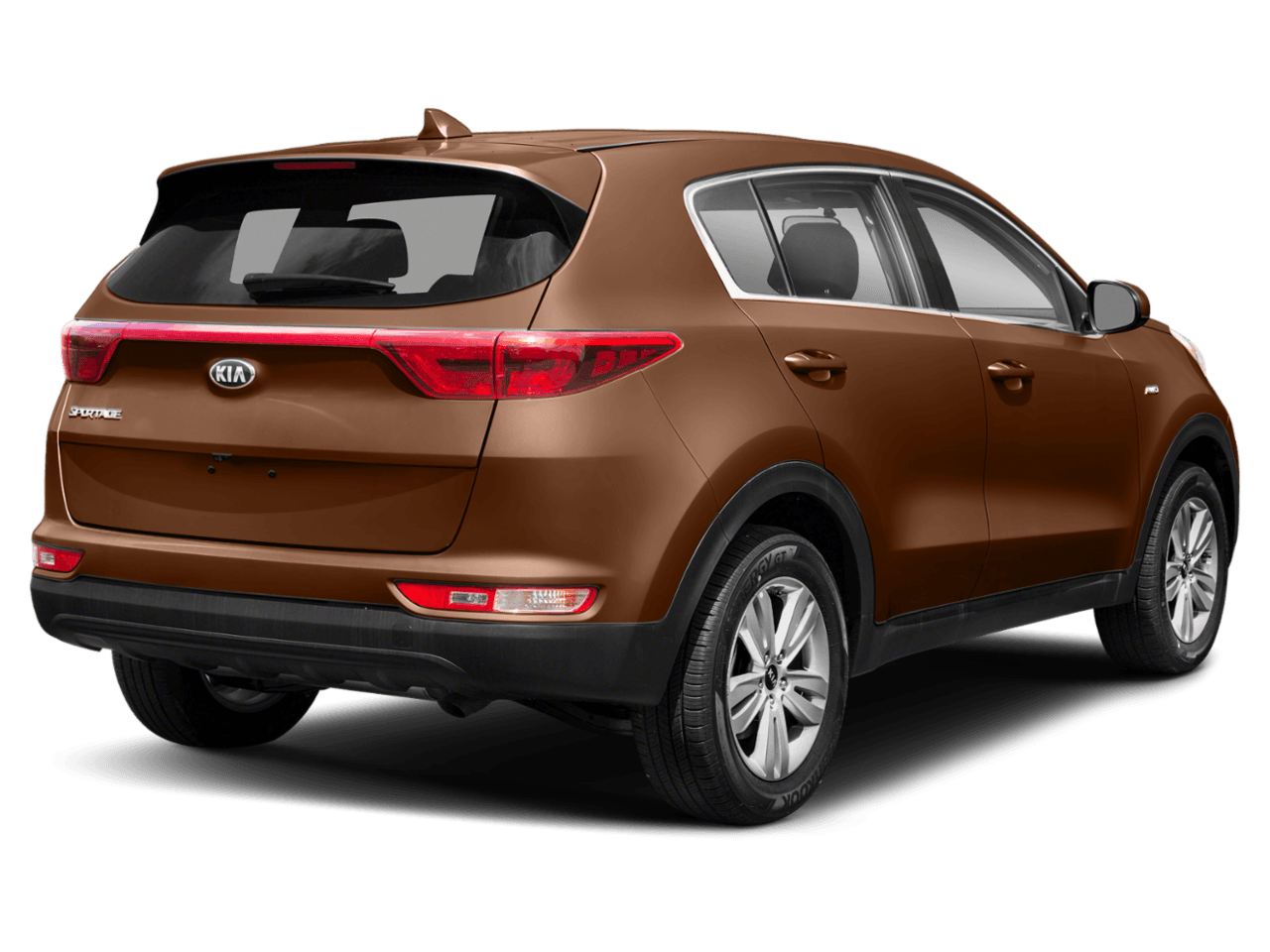 2018 Kia Sportage LX - Rear 3/4, facing to the right