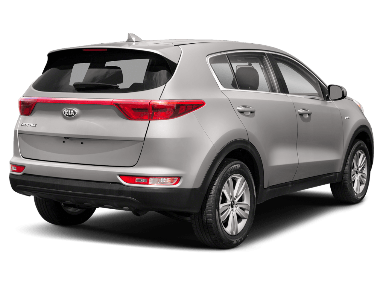 2018 Kia Sportage LX - Rear 3/4, facing to the right