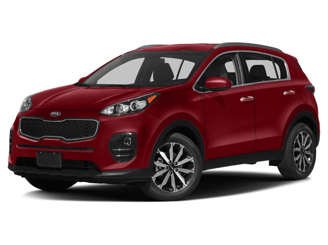 2018 Kia Sportage EX - Front 3/4, facing to the left