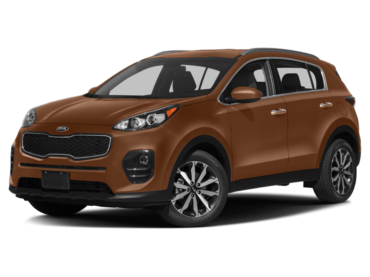 2018 Kia Sportage EX - Front 3/4, facing to the left