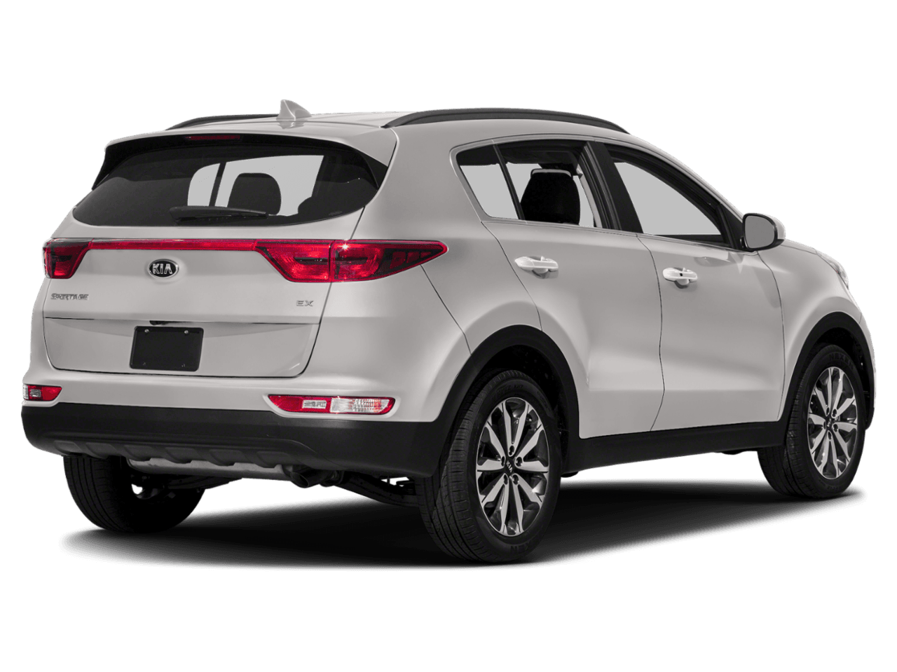 2018 Kia Sportage EX - Rear 3/4, facing to the right