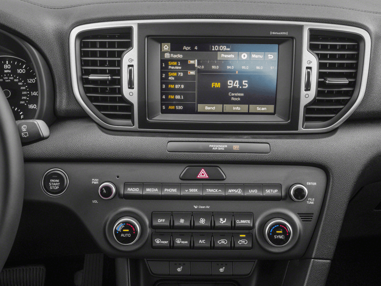 2018 Kia Sportage EX - Interior Stereo System