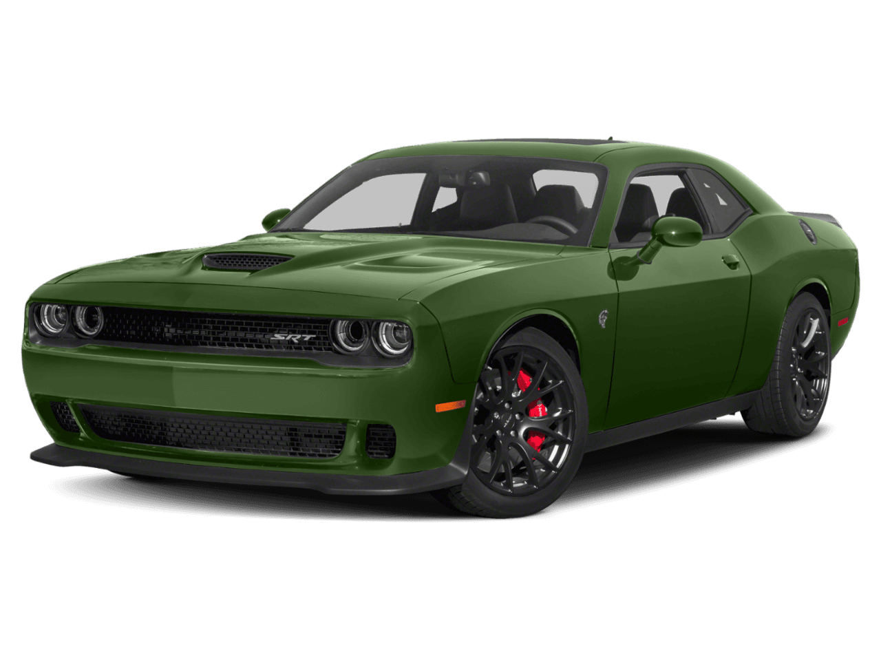 2018 Dodge Challenger SRT Hellcat Widebody - Front 3/4, facing to the left