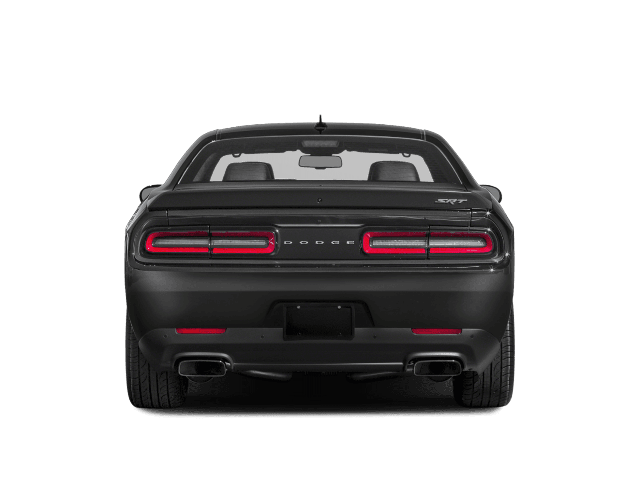 2018 Dodge Challenger SRT Hellcat Widebody - Rear (full)