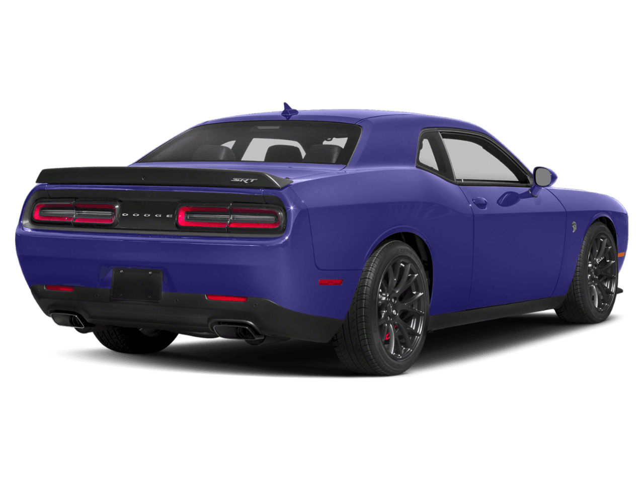 2018 Dodge Challenger SRT Hellcat Widebody - Rear 3/4, facing to the right