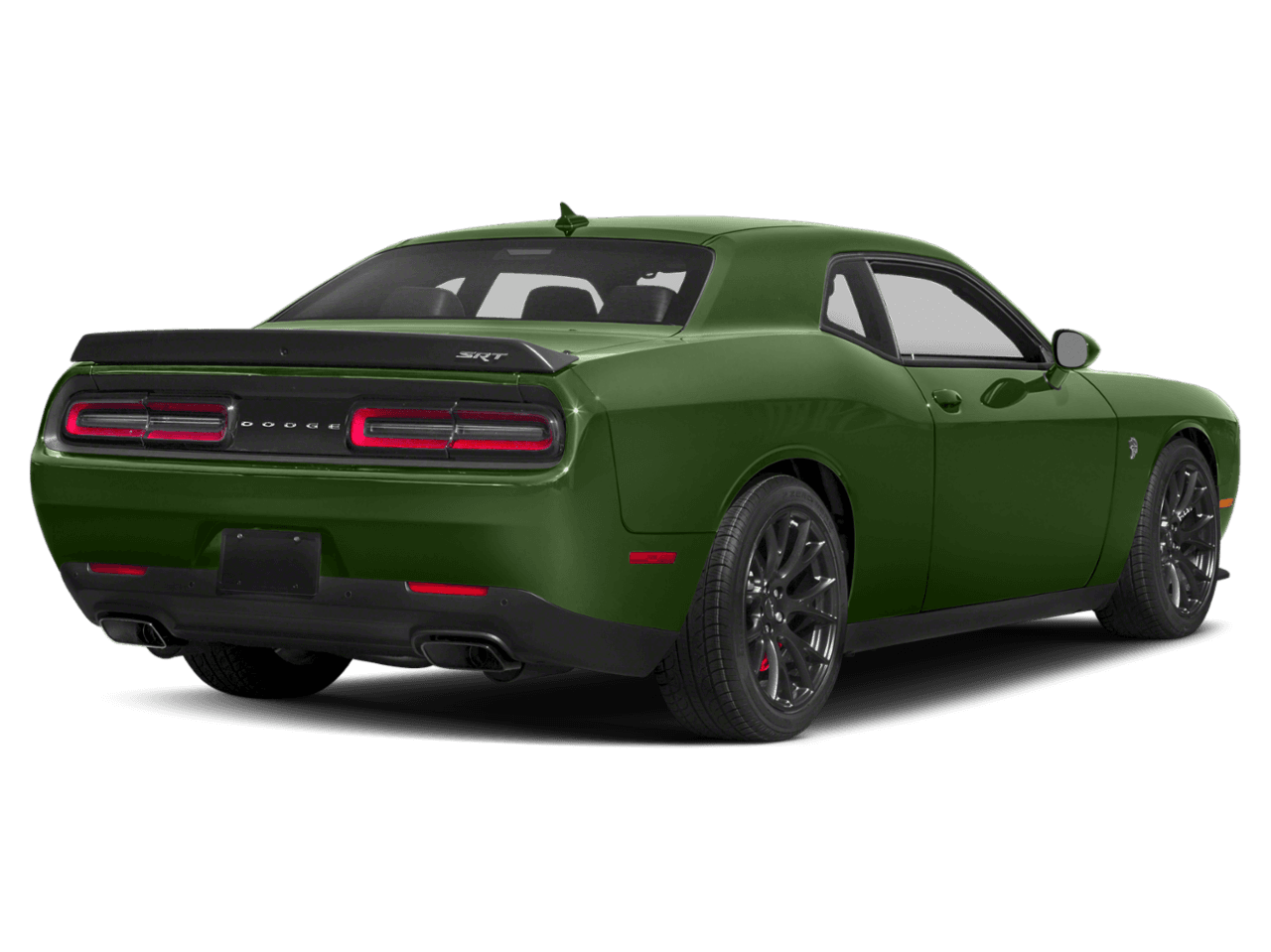 2018 Dodge Challenger SRT Hellcat Widebody - Rear 3/4, facing to the right