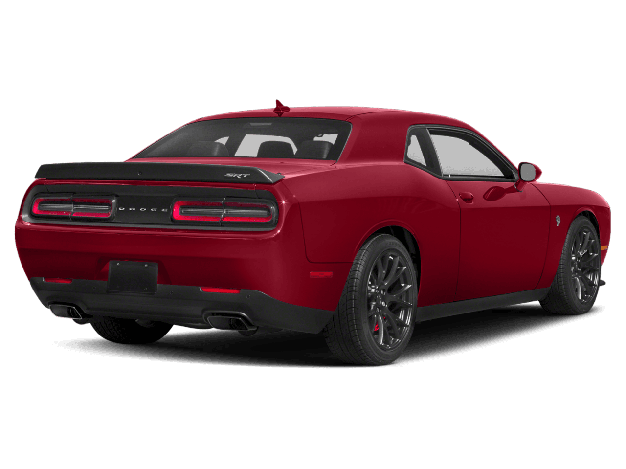 2018 Dodge Challenger SRT Hellcat Widebody - Rear 3/4, facing to the right