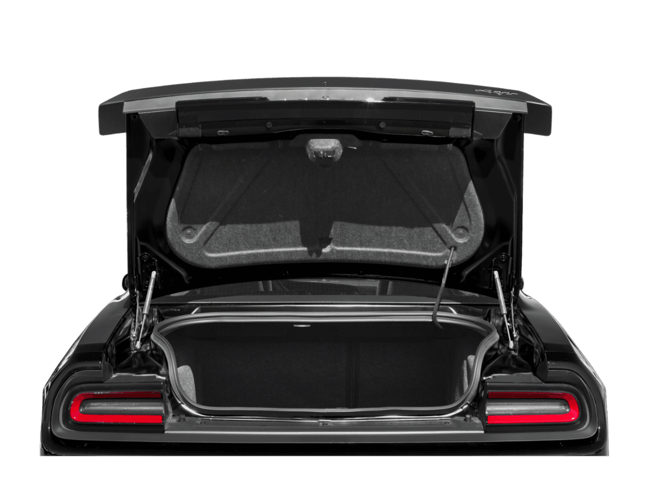 2018 Dodge Challenger SRT Hellcat Widebody - Interior Trunk with Hatch Open Feature