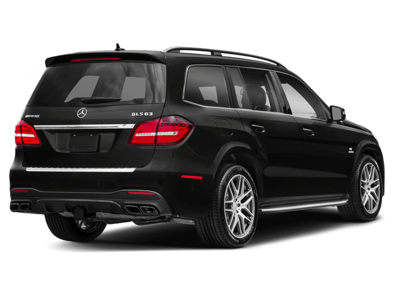 2018 Mercedes-Benz GLS AMG GLS 63 - Rear 3/4, facing to the right