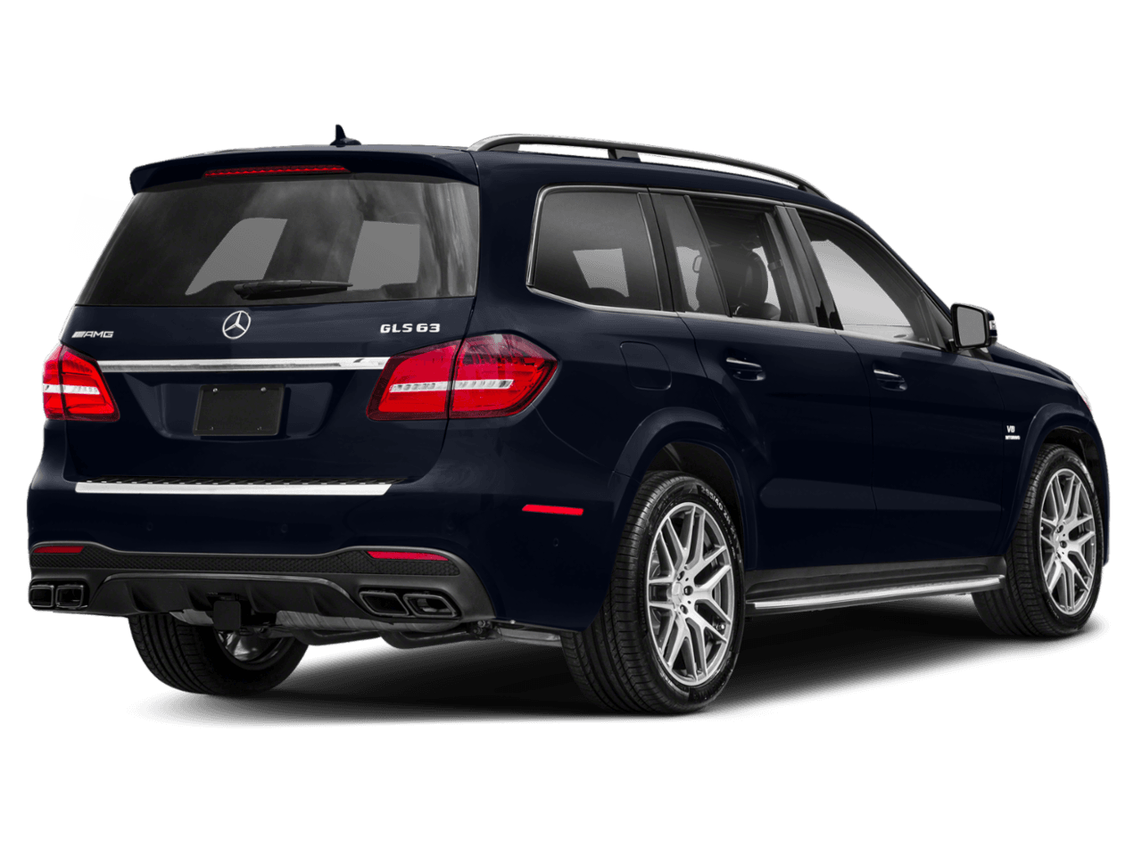2018 Mercedes-Benz GLS AMG GLS 63 - Rear 3/4, facing to the right