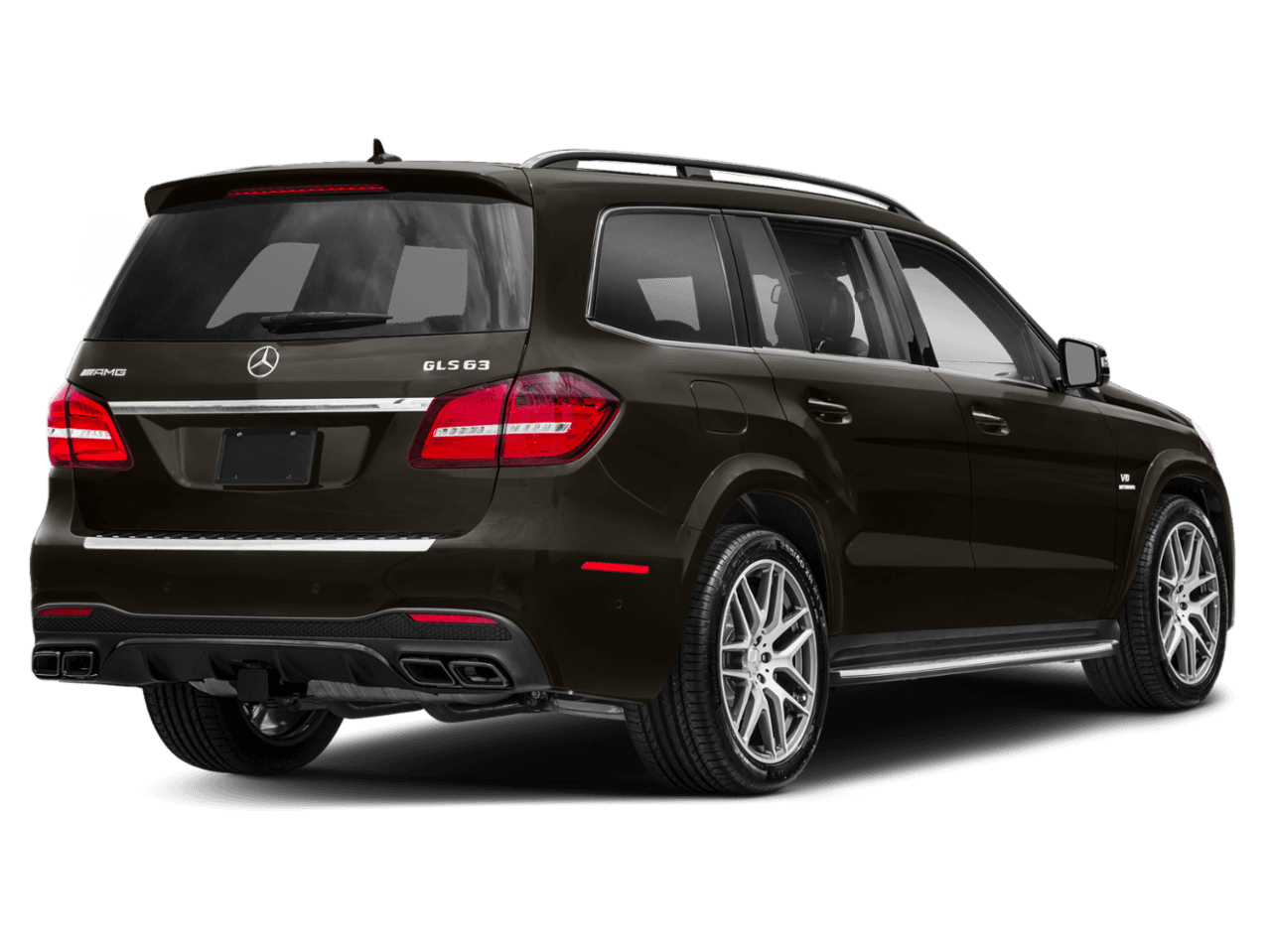 2018 Mercedes-Benz GLS AMG GLS 63 - Rear 3/4, facing to the right