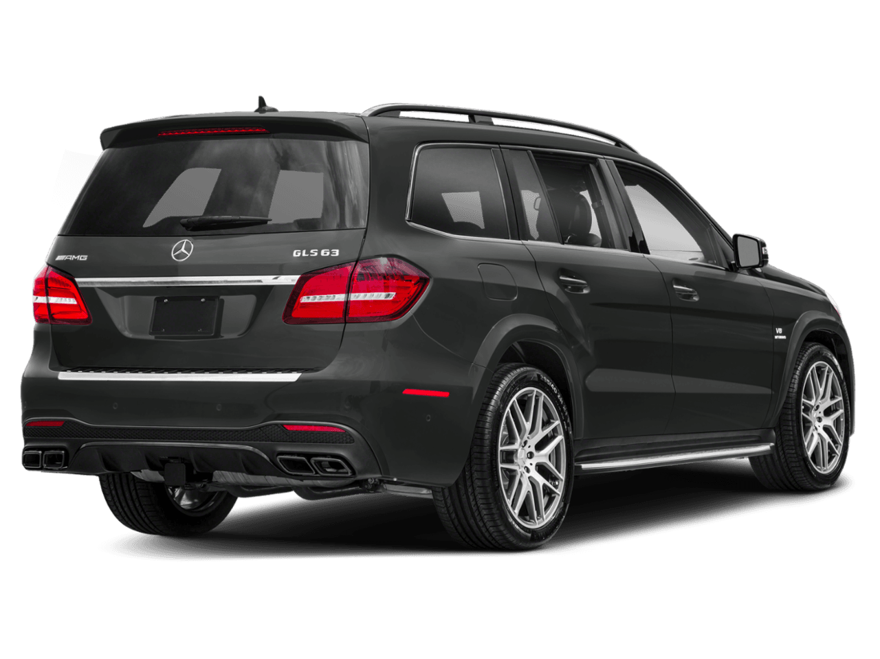 2018 Mercedes-Benz GLS AMG GLS 63 - Rear 3/4, facing to the right