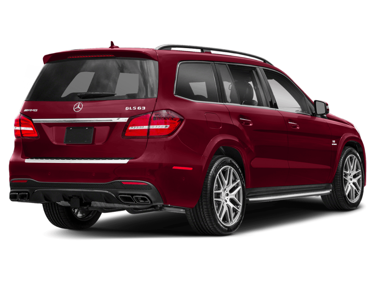 2018 Mercedes-Benz GLS AMG GLS 63 - Rear 3/4, facing to the right