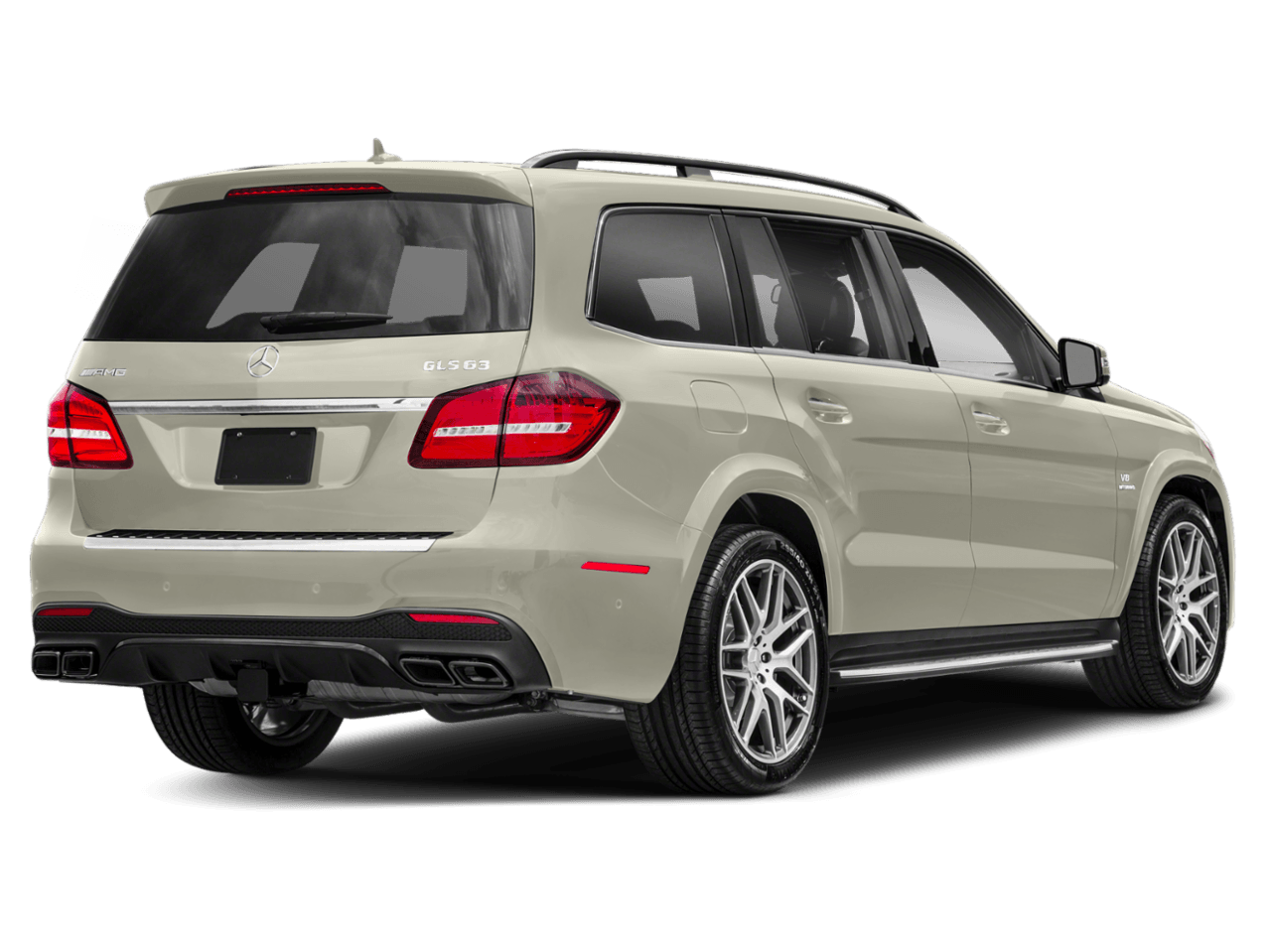 2018 Mercedes-Benz GLS AMG GLS 63 - Rear 3/4, facing to the right