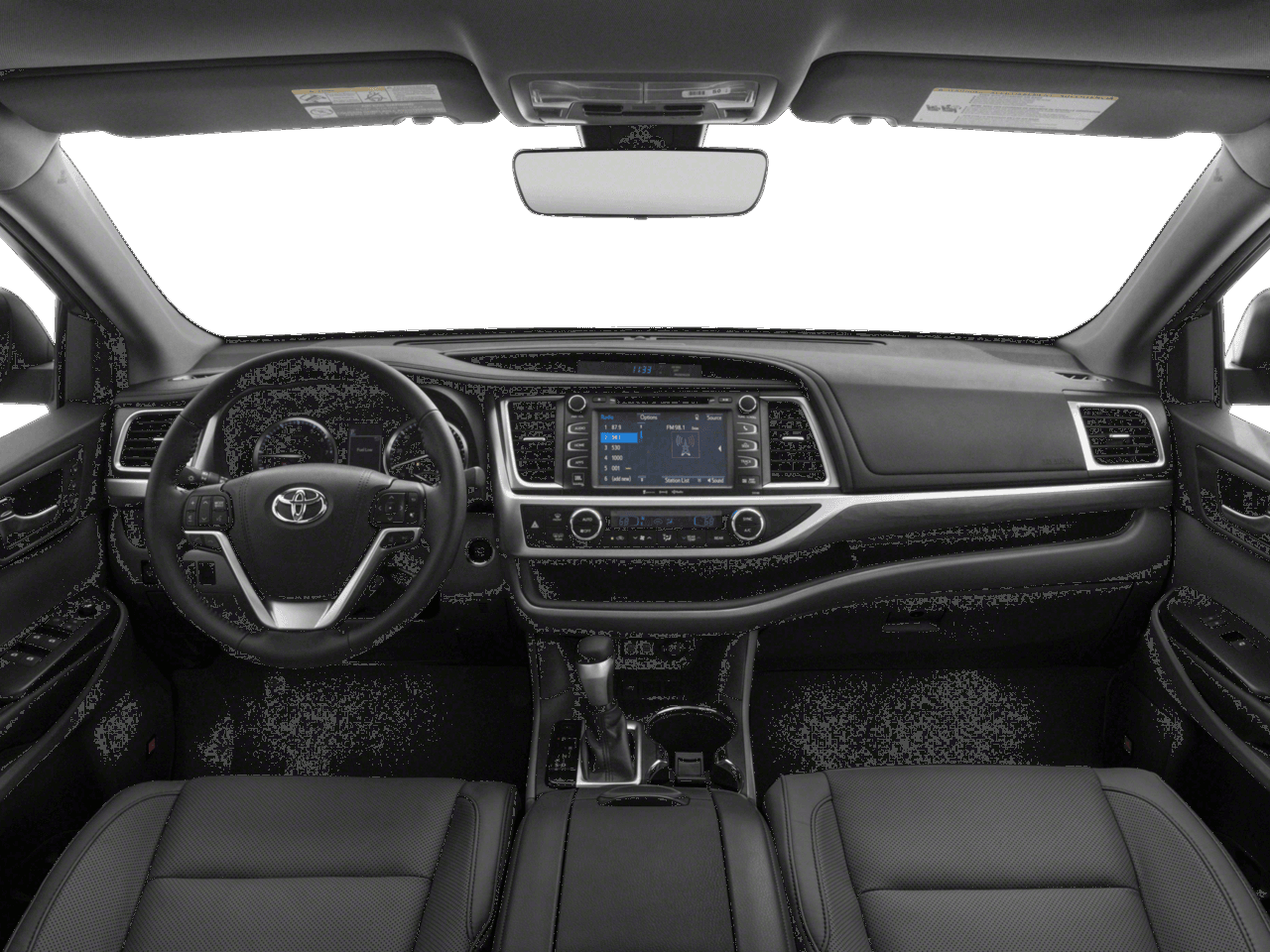 2018 Toyota Highlander Limited - Interior Full Dash Basic