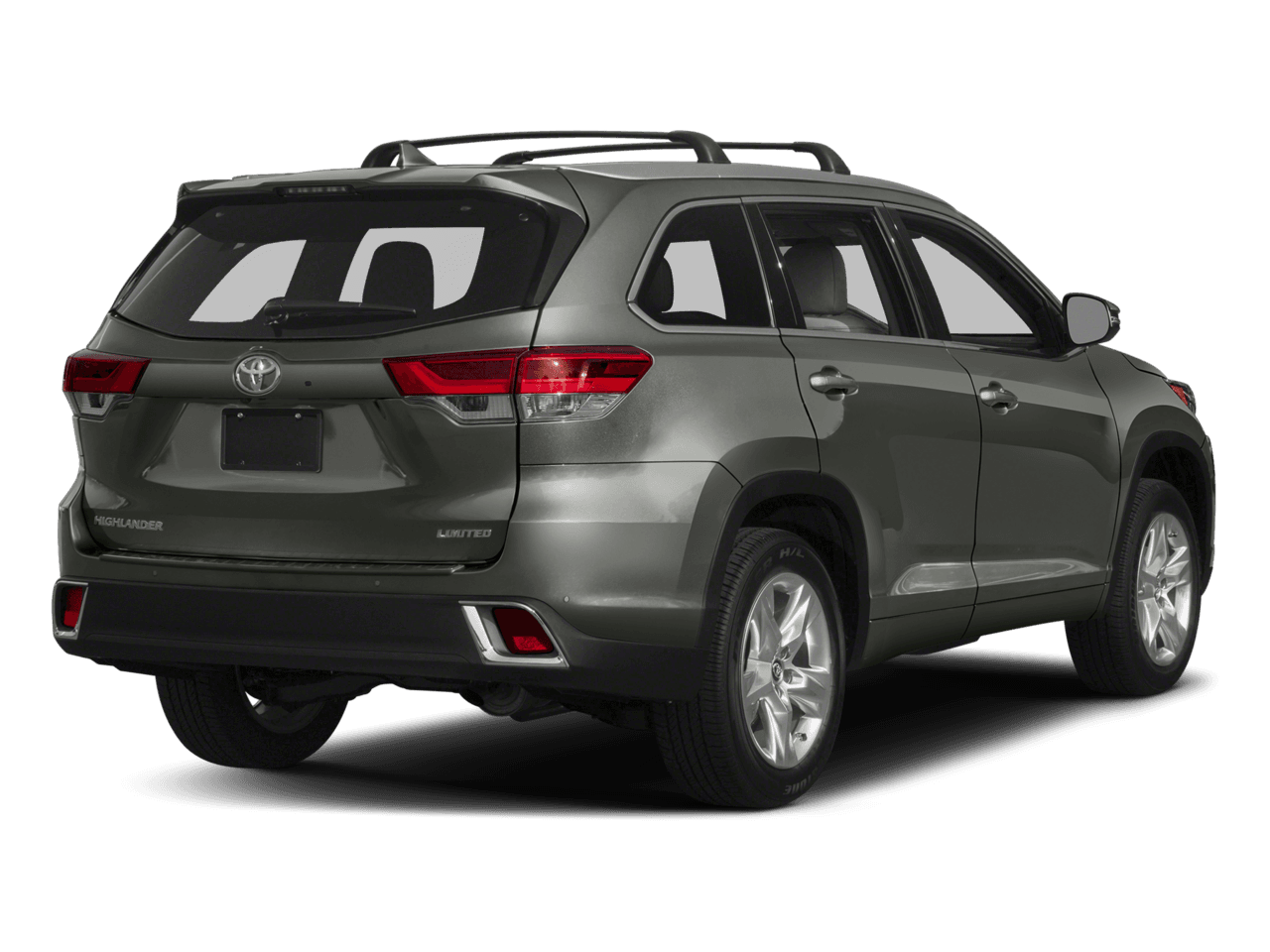 2018 Toyota Highlander Limited - Rear 3/4, facing to the right