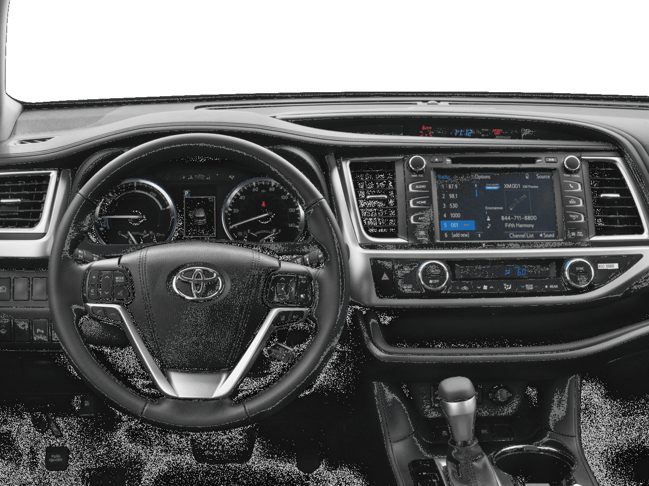 2018 Toyota Highlander Hybrid Limited Platinum - Interior Drivers Dash