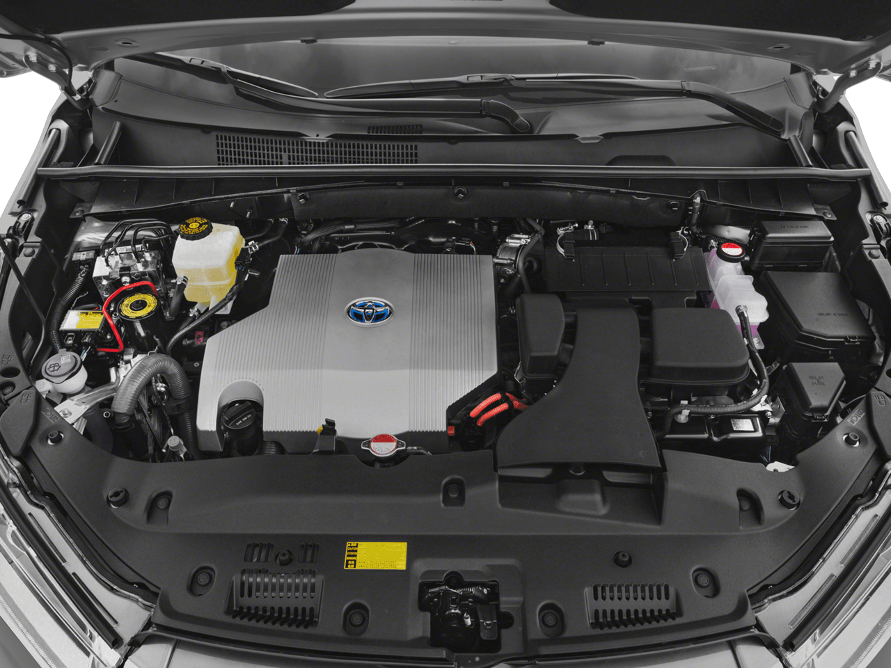 2018 Toyota Highlander Hybrid Limited Platinum - Interior Engine Shot Feature