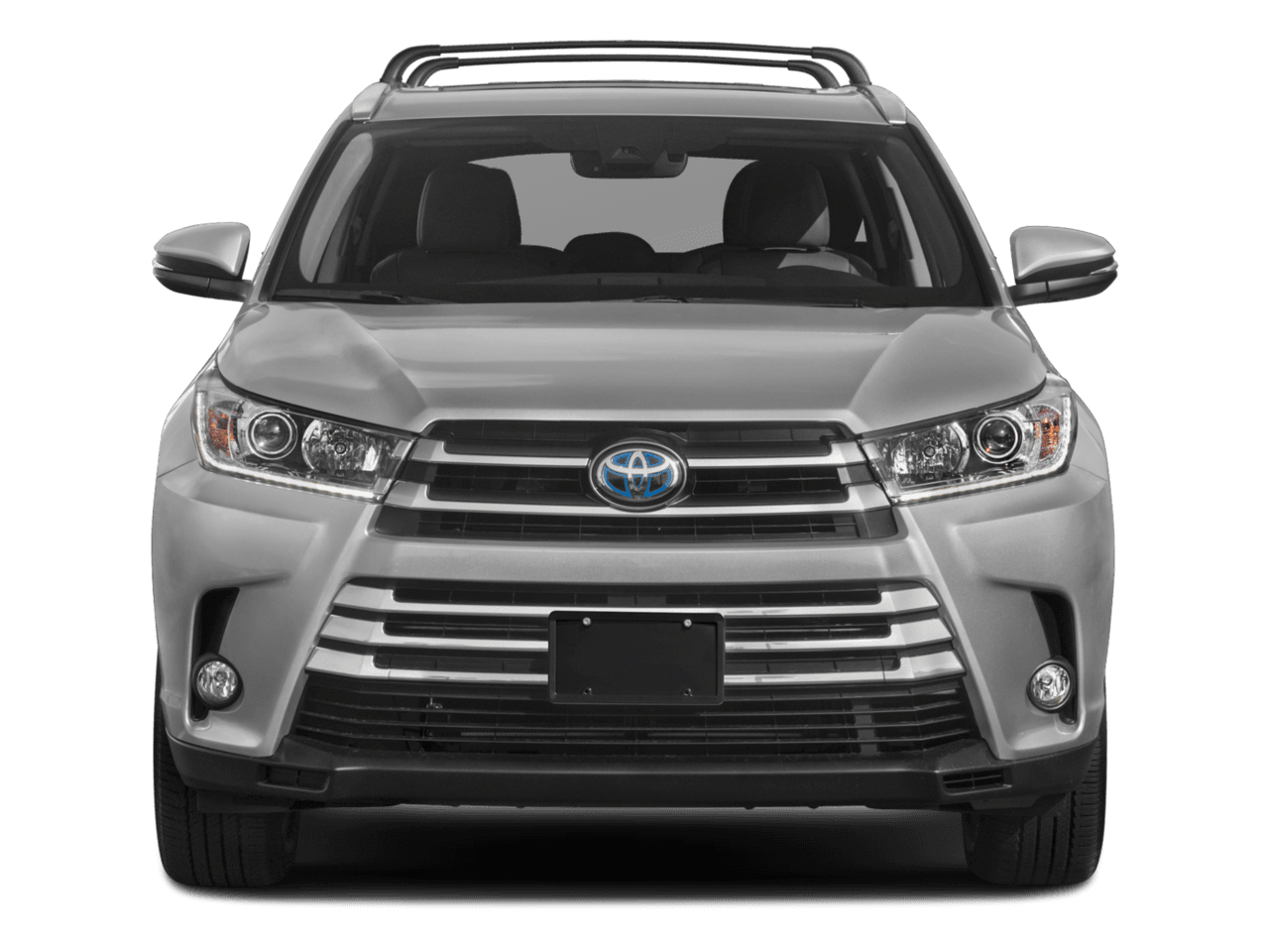 2018 Toyota Highlander Hybrid Limited Platinum - Front (full)