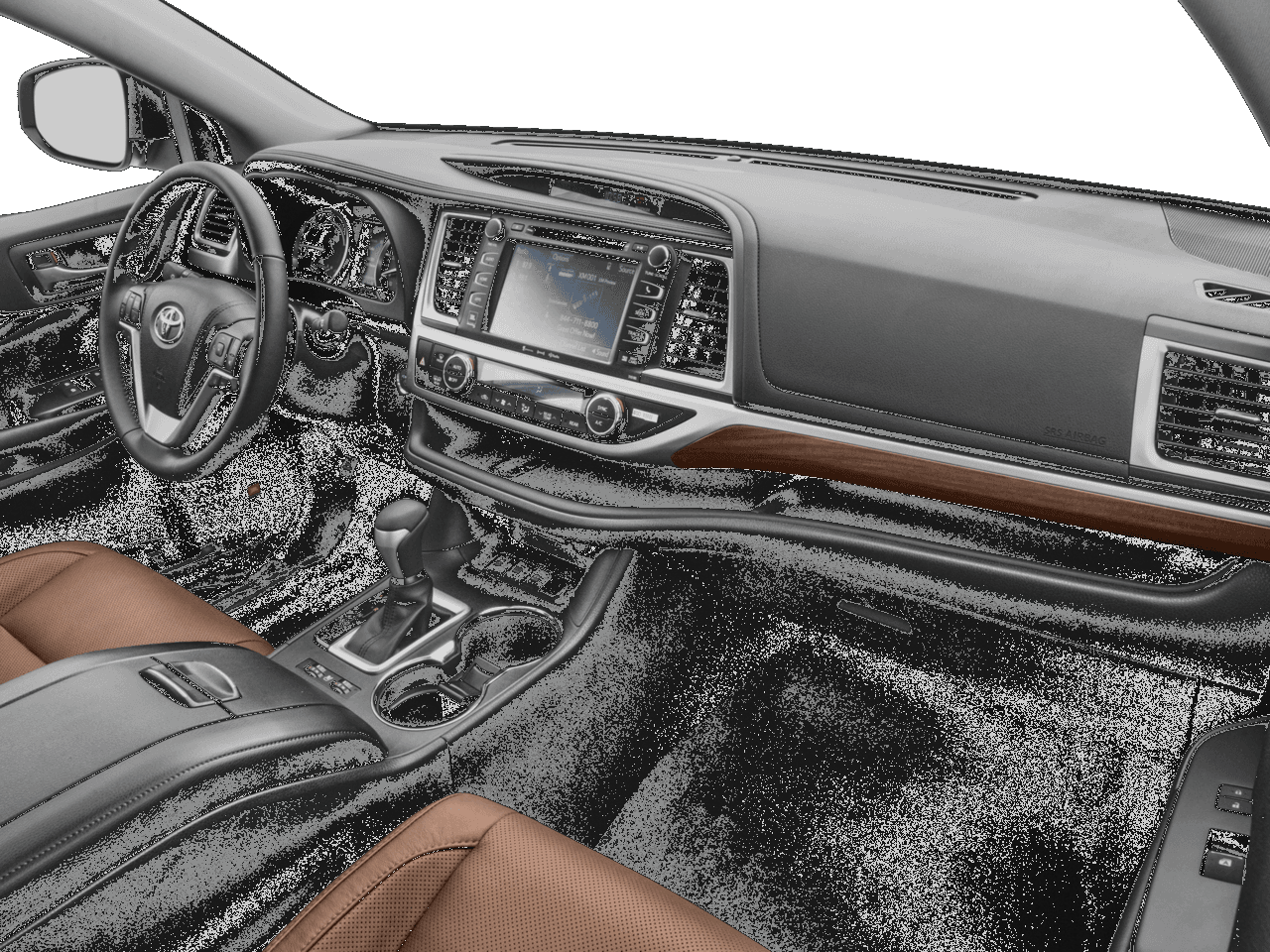 2018 Toyota Highlander Hybrid Limited Platinum - Interior Passenger Dash