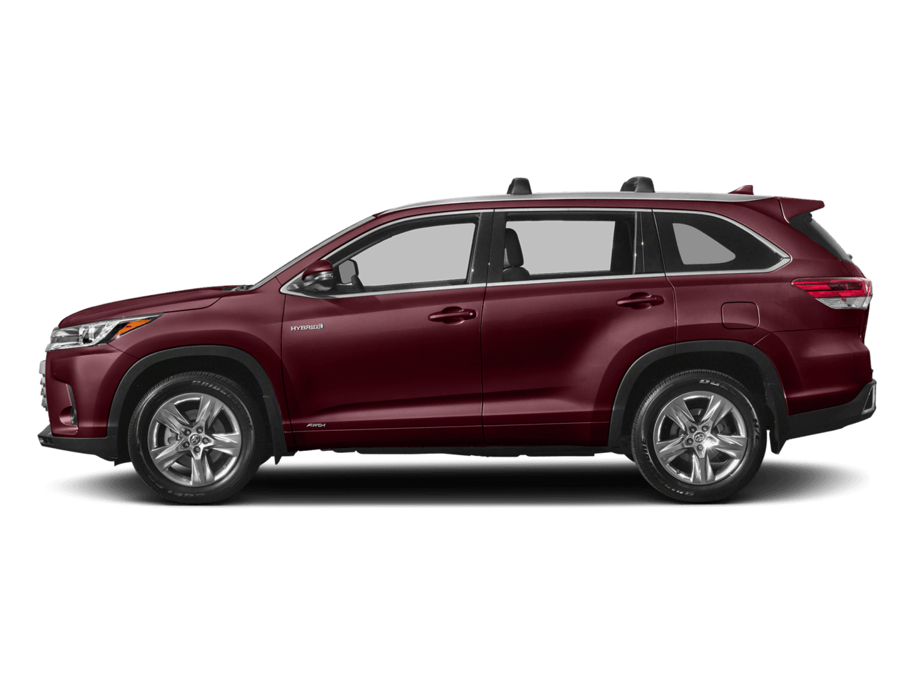 2018 Toyota Highlander Hybrid Limited Platinum - Profile, facing to the left