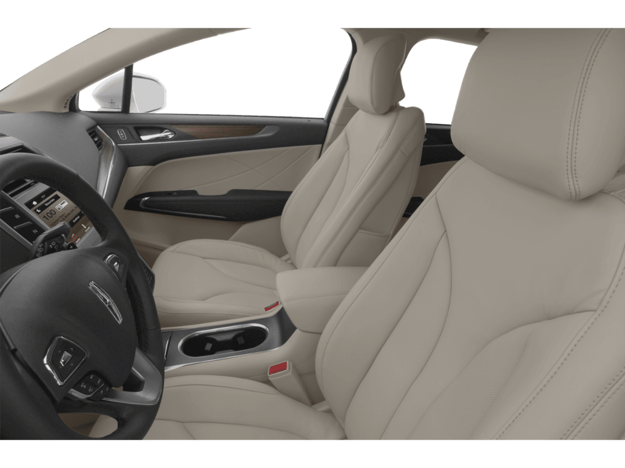 2018 Lincoln MKC Premiere - Interior Driver's Side with Door Open, Front Seat Feature