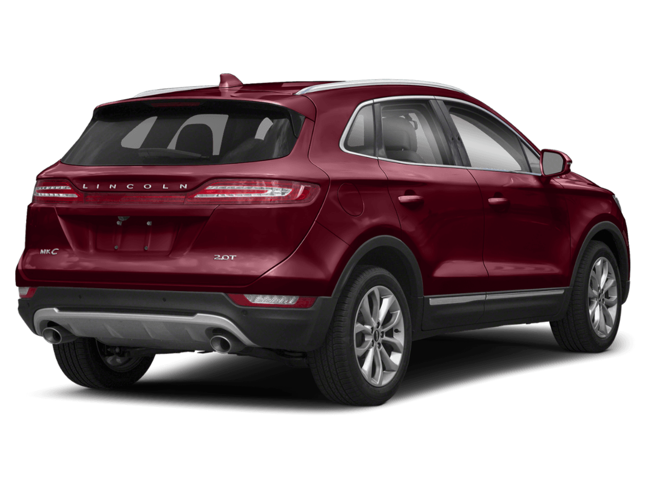 2018 Lincoln MKC Black Label - Rear 3/4, facing to the right