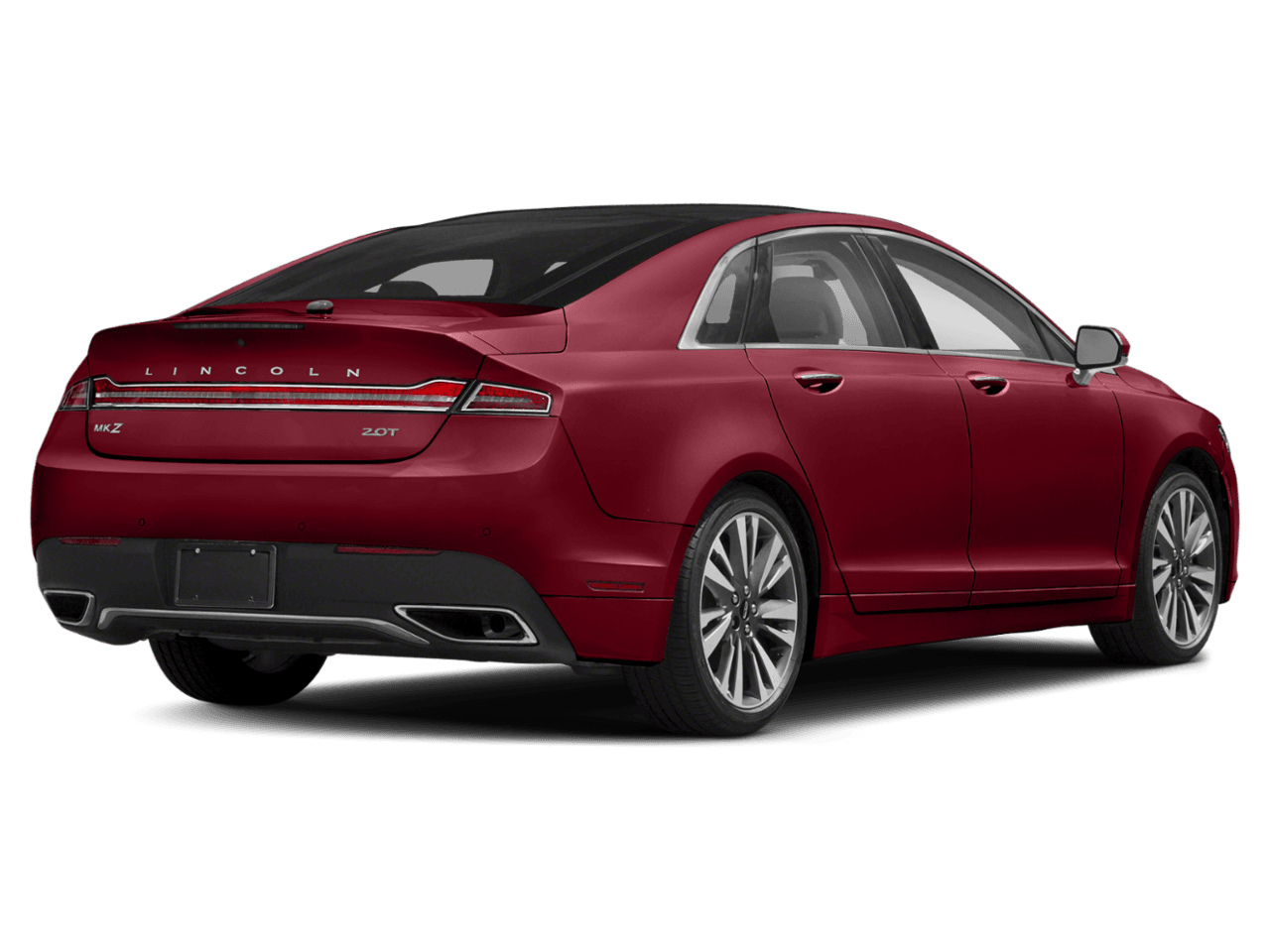 2018 Lincoln MKZ Premiere - Rear 3/4, facing to the right