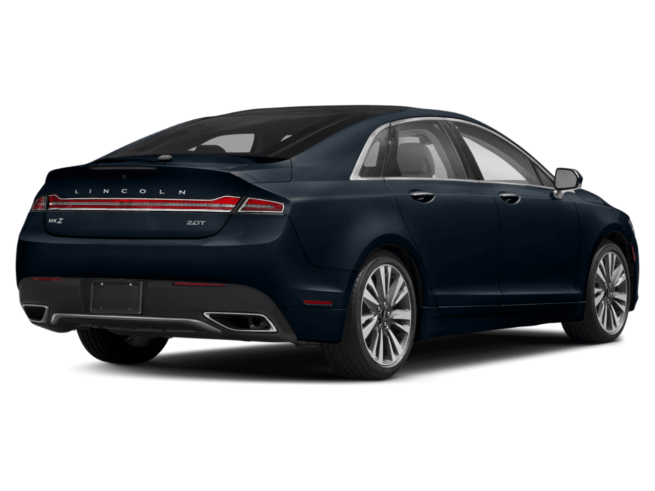 2018 Lincoln MKZ Reserve - Rear 3/4, facing to the right