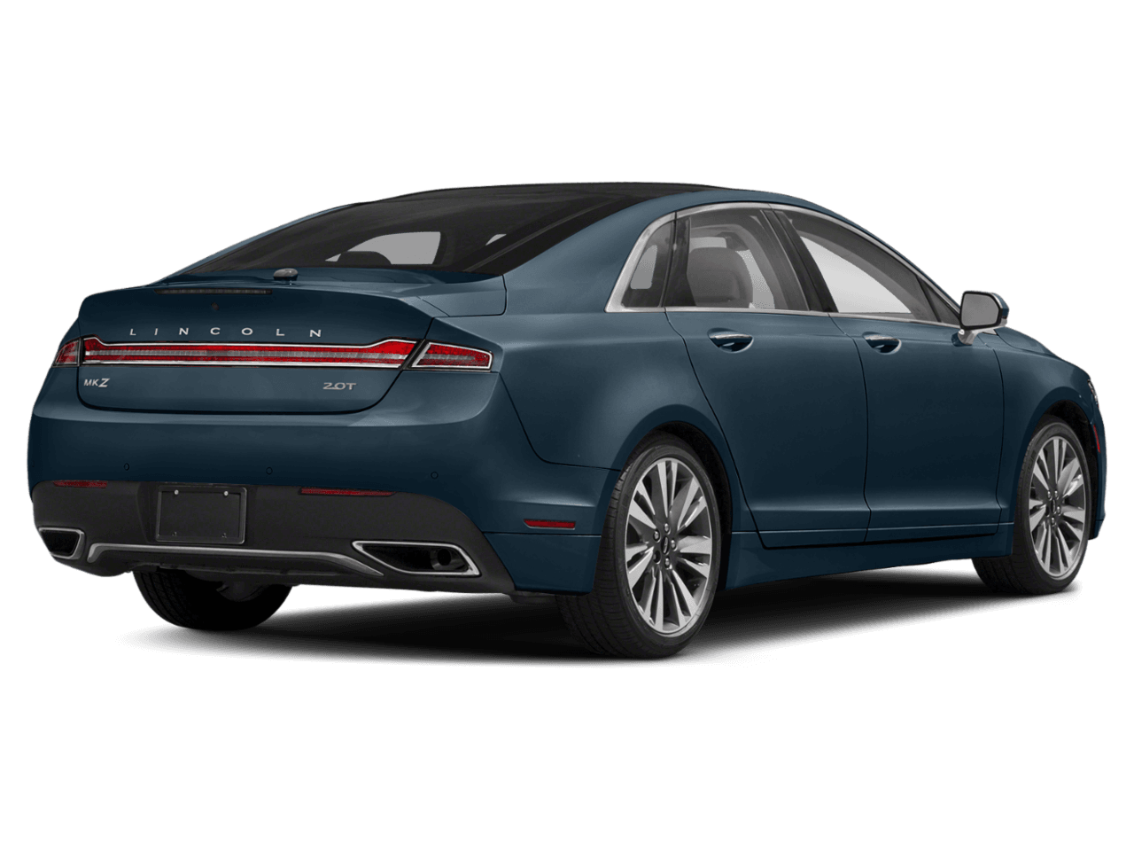 2018 Lincoln MKZ Reserve - Rear 3/4, facing to the right