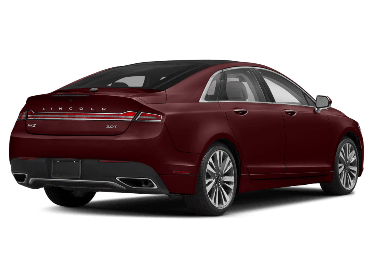 2018 Lincoln MKZ Reserve - Rear 3/4, facing to the right