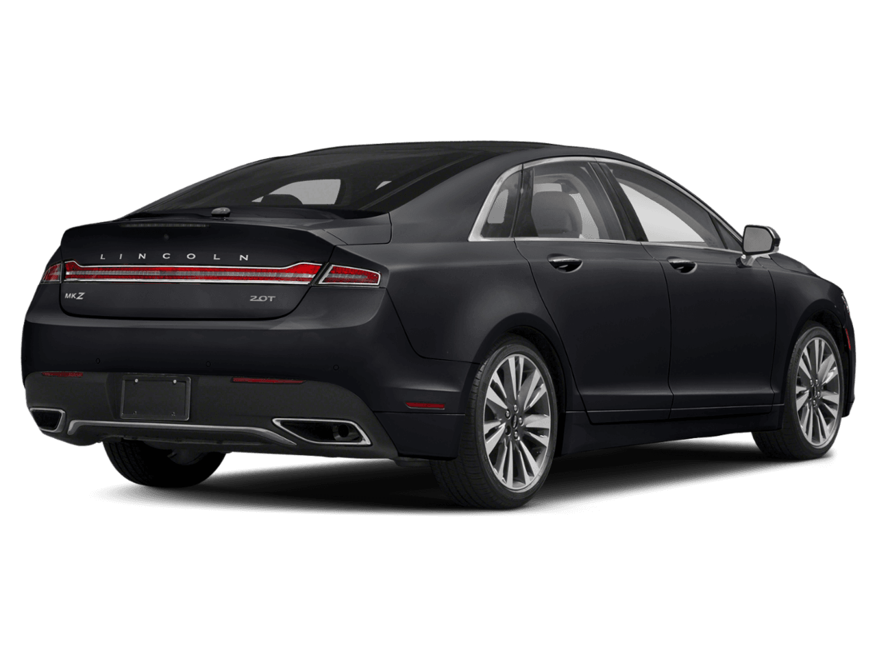 2018 Lincoln MKZ Black Label - Rear 3/4, facing to the right