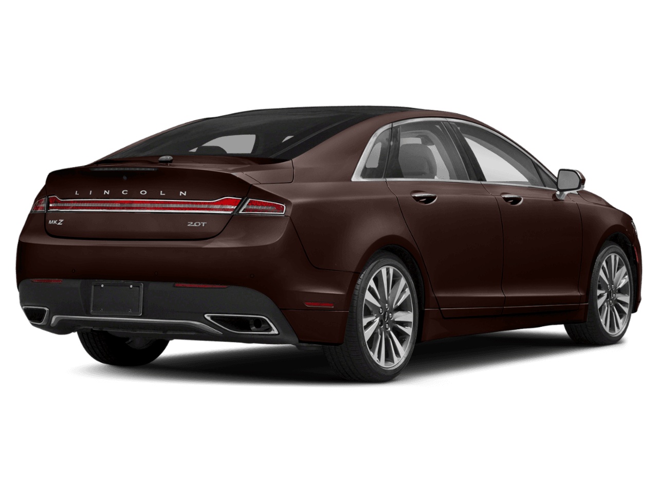 2018 Lincoln MKZ Black Label - Rear 3/4, facing to the right
