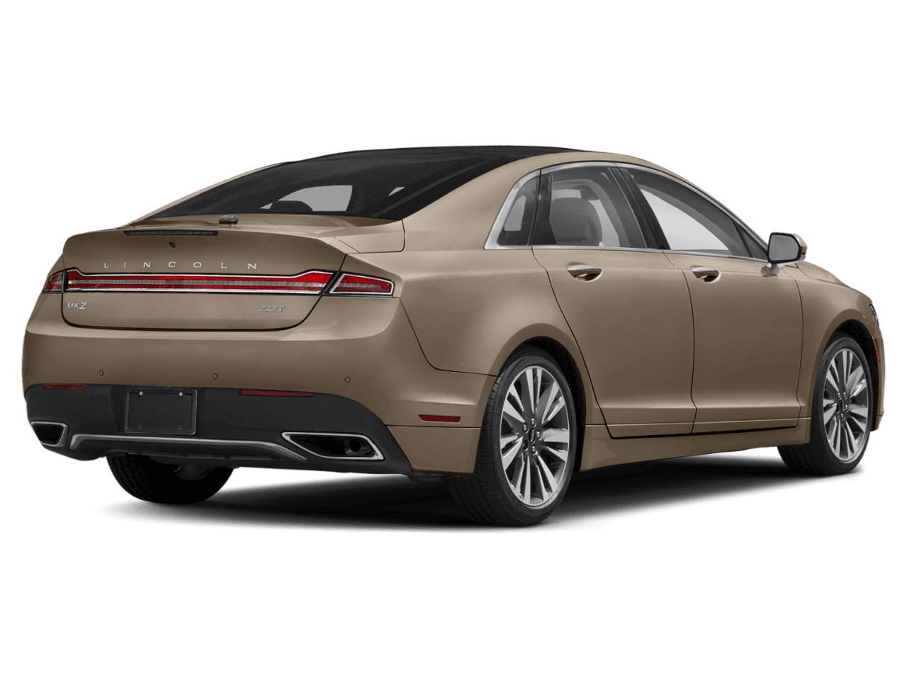 2018 Lincoln MKZ Select - Rear 3/4, facing to the right