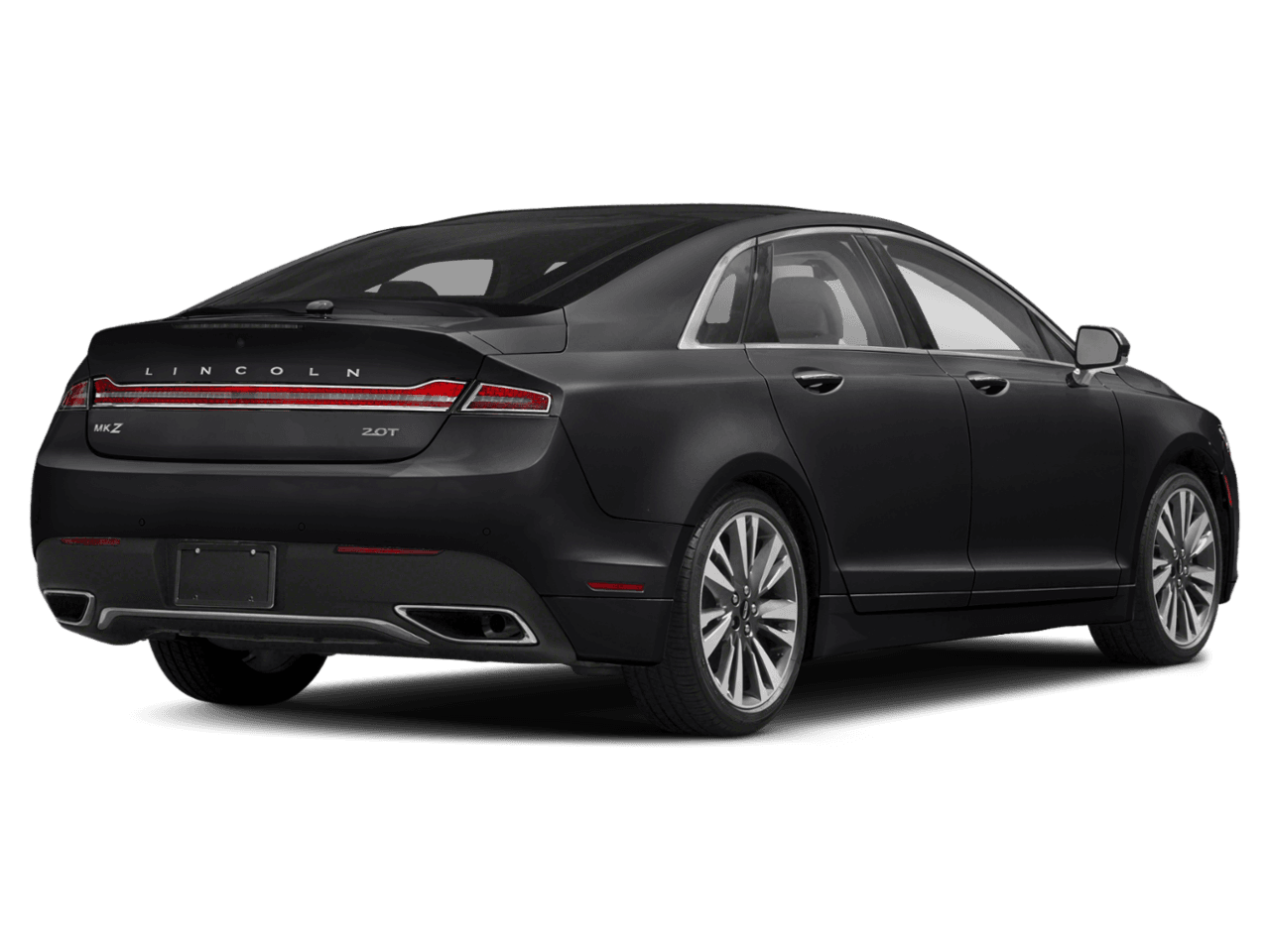 2018 Lincoln MKZ Black Label - Rear 3/4, facing to the right