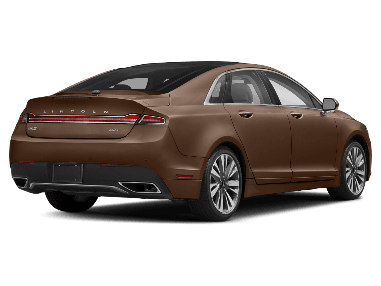 2018 Lincoln MKZ Black Label - Rear 3/4, facing to the right