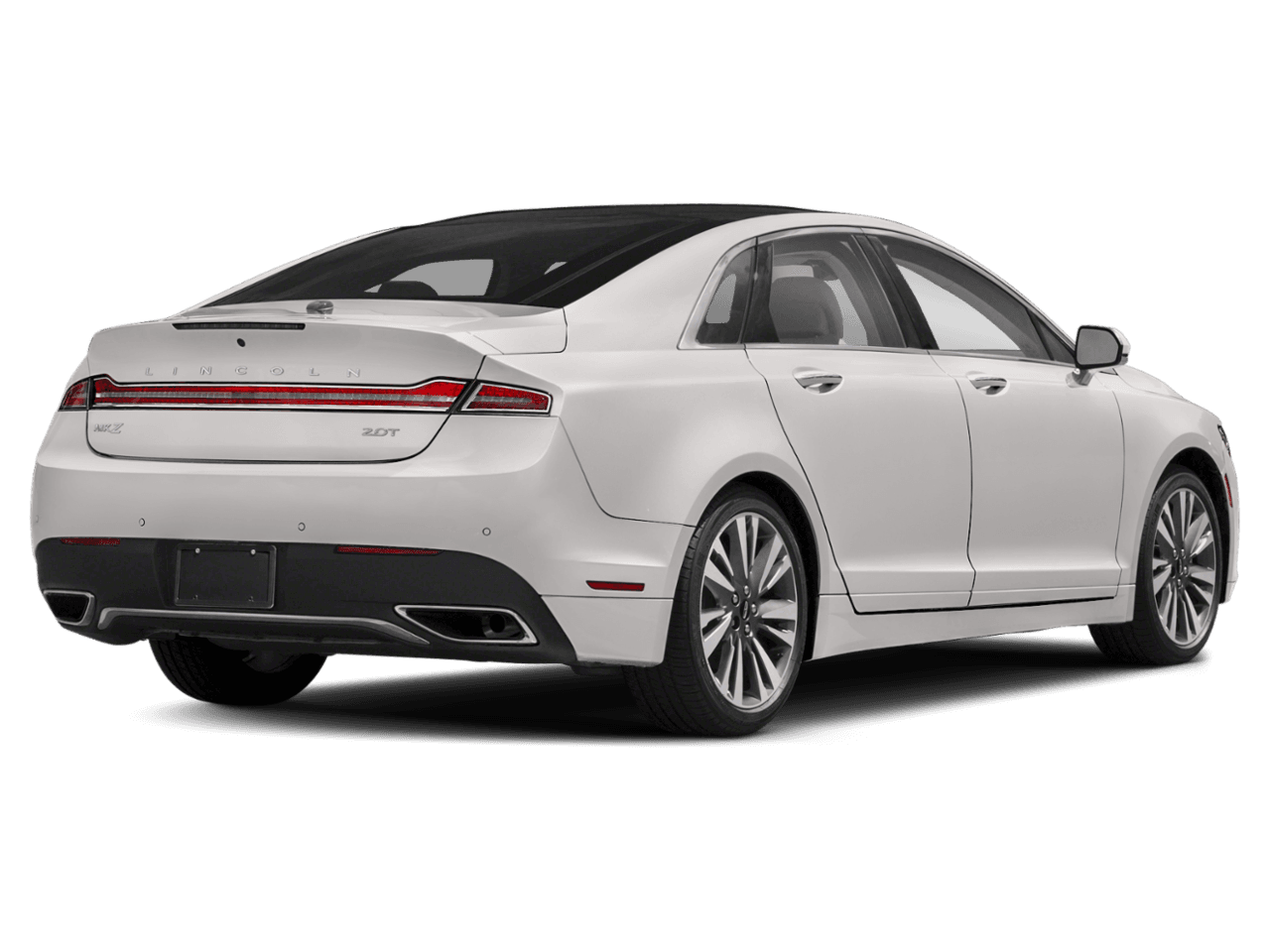 2018 Lincoln MKZ Black Label - Rear 3/4, facing to the right